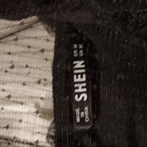 NWOT Women's Shein Black Mesh Lace Dress Size M - Picture 5 of 8